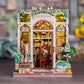 GREEN LIFE BOOKSHOP 3-D WOODEN MINIATURE BOOK NOOK KIT