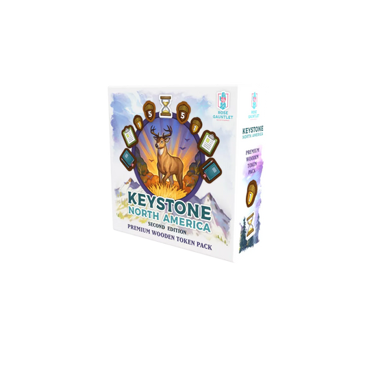 KEYSTONE NORTH AMERICA 2E PREMIUM WOODEN TOKEN PACK