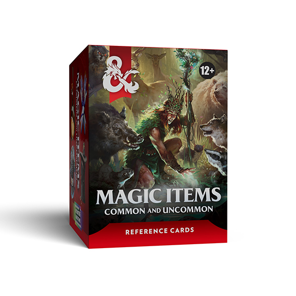 D&D REFERENCE CARDS: MAGIC ITEMS TROVE: COMMON & UNCOMMON