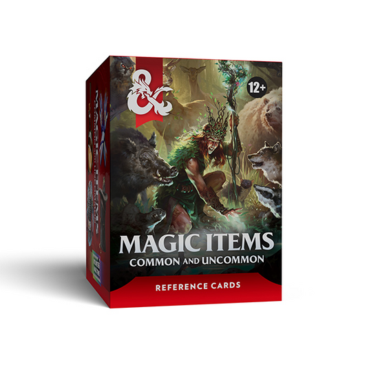 D&D REFERENCE CARDS: MAGIC ITEMS TROVE: COMMON & UNCOMMON