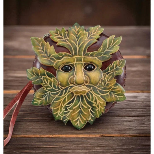 GREEN MAN COIN PURSE