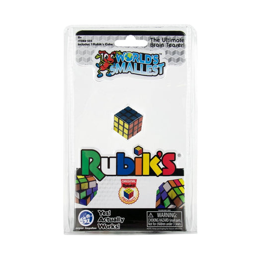 WORLD'S SMALLEST RUBIK'S CUBE