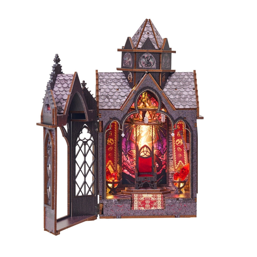 EMBER THRONE 3-D WOODEN MINIATURE BOOK NOOK KIT