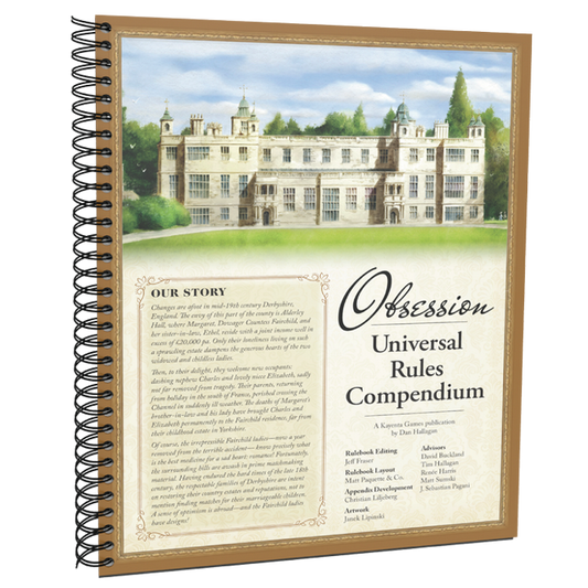OBSESSION UNIVERSAL RULES COMPENDIUM