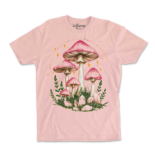 COTTAGECORE MUSHROOM FANTASY T-SHIRT