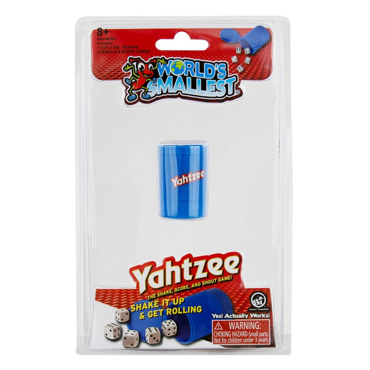 WORLD'S SMALLEST YAHTZEE GAME