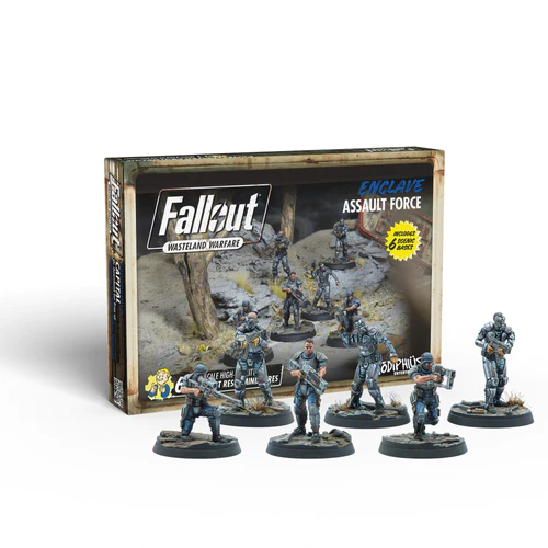 FALLOUT WASTELAND WAREFARE ENCLAVE ASSAULT FORCE