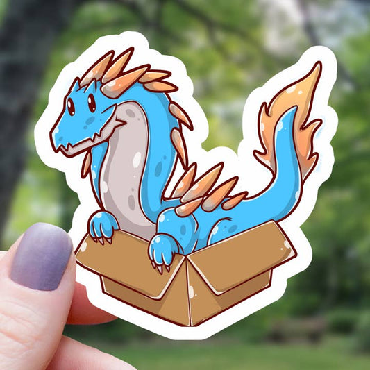 LEVIATHAN MONSTER IN A BOX STICKER