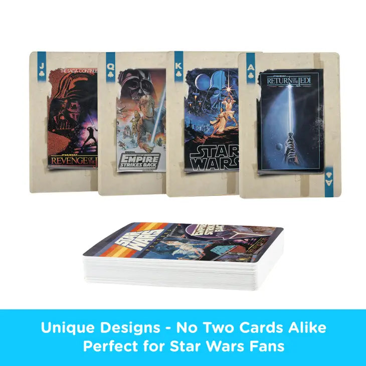 STAR WARS MOVIE POSTER PLAYING CARDS