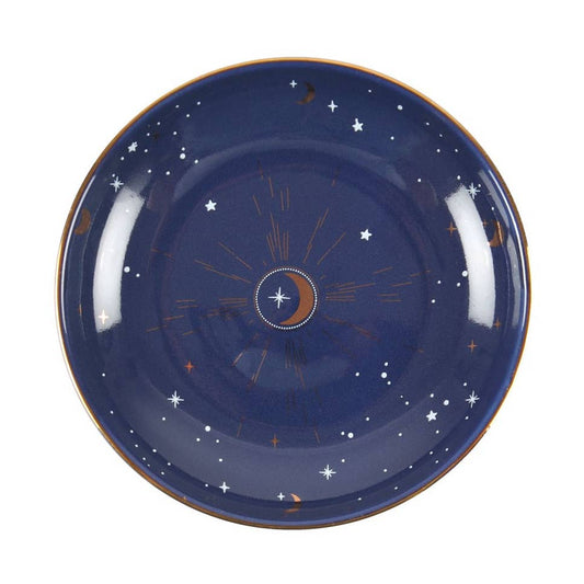 BLUE MOON TRINKET DISH