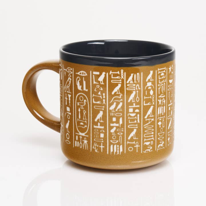 Egyptian Hieroglyphics Mug - Thumbnail 2