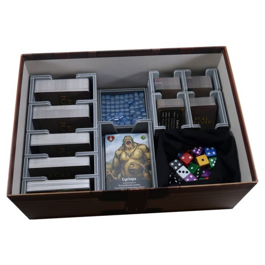 ROLL PLAYER & EXPANSIONS FOLDED SPACE BOX ORGANIZER INSERT