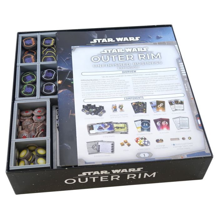 STAR WARS OUTER RIM FOLDED SPACE ORGANIZER