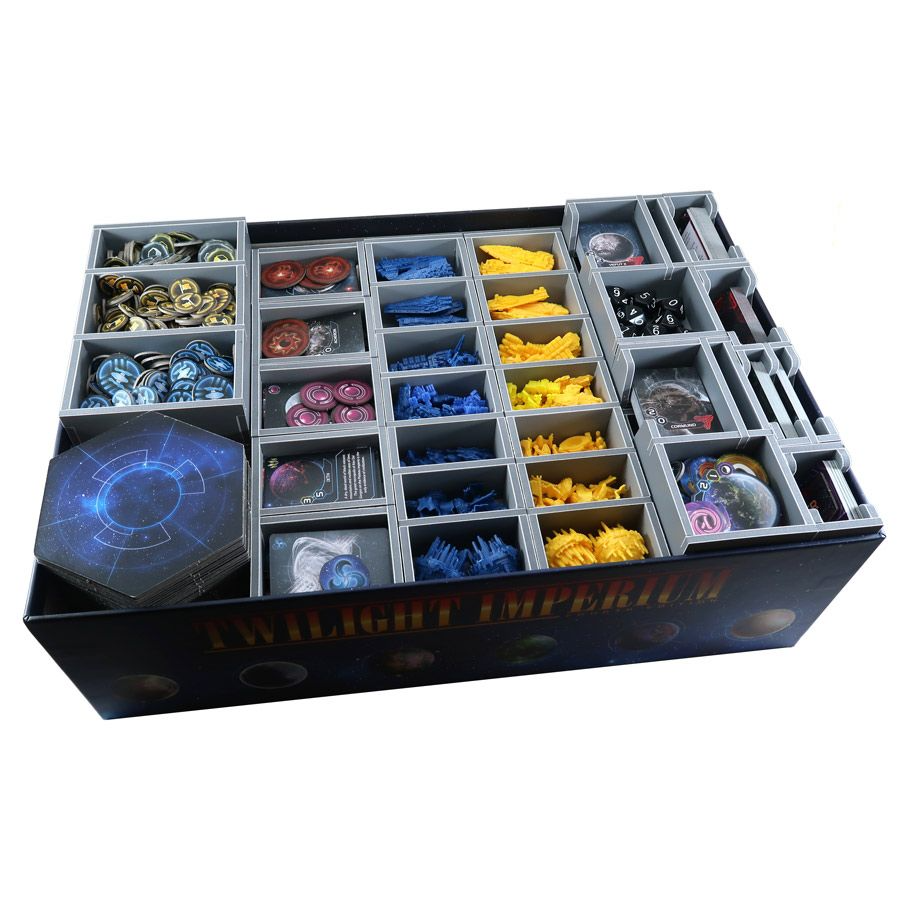 TWILIGHT IMPERIUM PROPHECY OF KINGS FOLDED SPACE BOX ORGANIZER