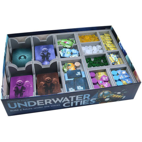 UNDERWATER CITIES FOLDED SPACE INSERT