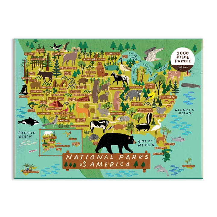 NATIONAL PARKS OF AMERICA 1000 PC PUZZLE