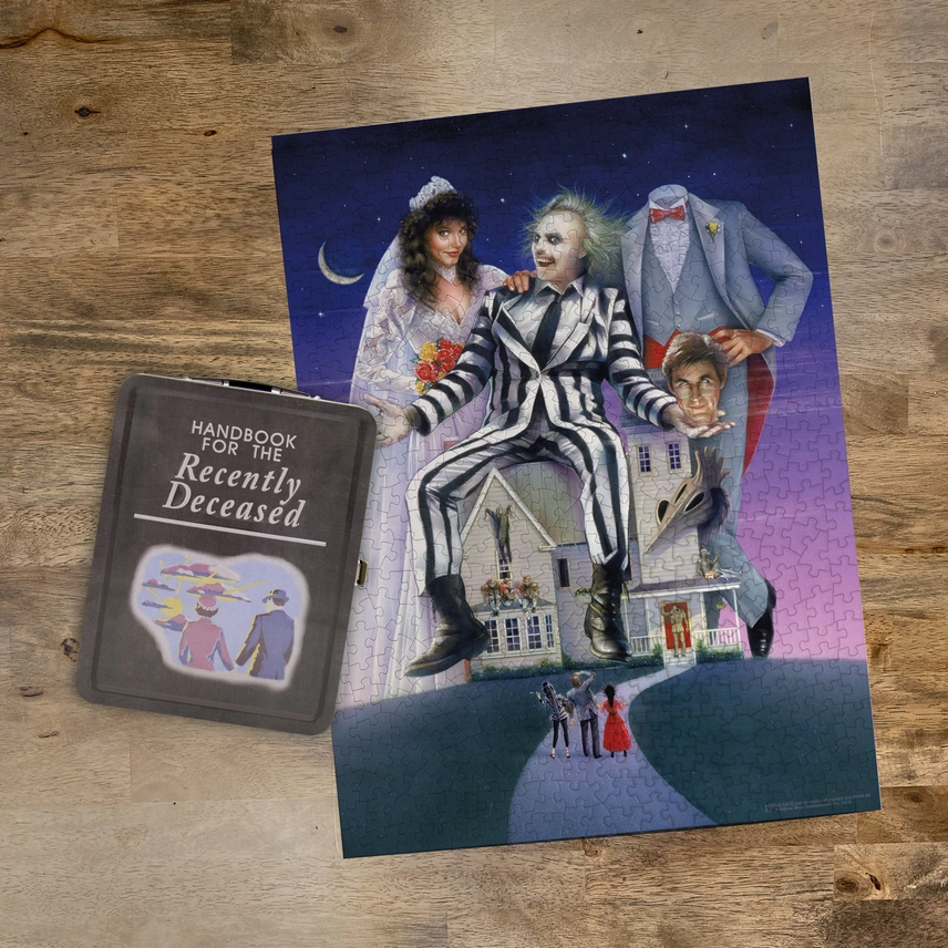 BEETLEJUICE 500 PC PUZZLE & BOX SET