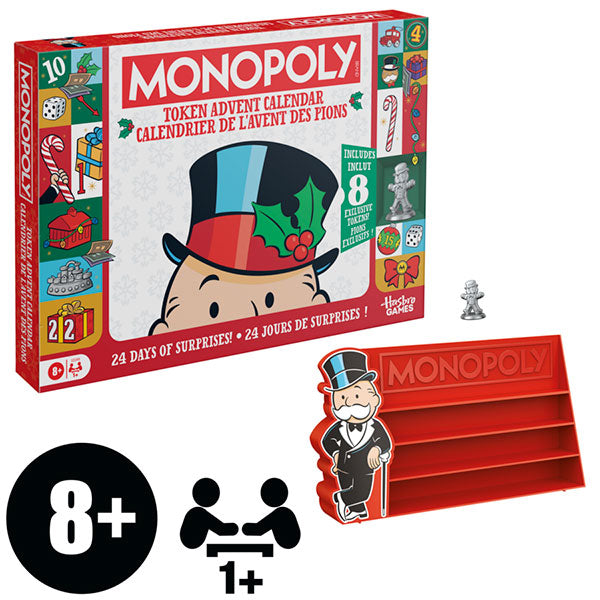 MONOPOLY TOKEN ADVENT CALENDAR