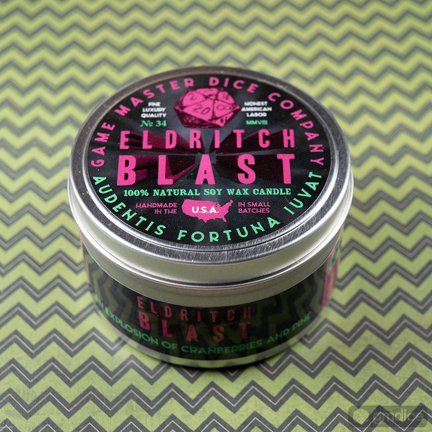 ELDRITCH BLAST 8oz GAMING CANDLE