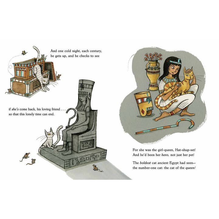 MUMMY CAT BY MARCUS EWERT AND ILLUSTRATED BY LISA BROWN
