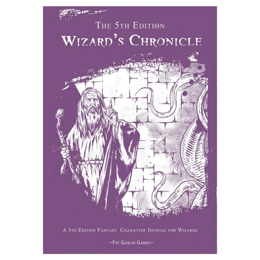 5E: WIZARD CHRONICLES CHARACTER JOURNAL