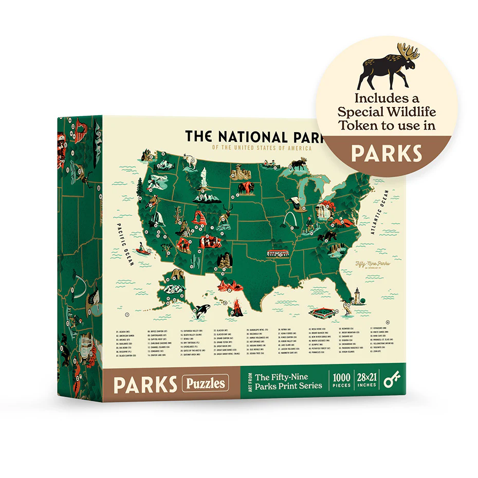 PARKS NATIONAL PARKS 1000PC
