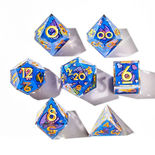 DISPEL FIND FAMILIAR ICONIC 7PC DICE SET