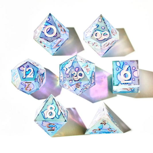 DISPEL FLEETING FEELINGS IRIDESCENT 7PC DICE SET