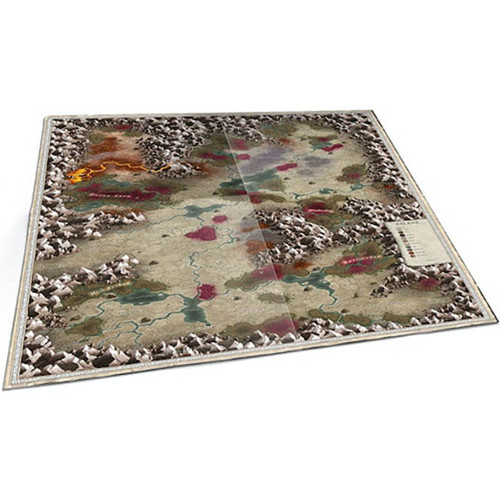 FORBIDDEN LANDS: THE BLOODMARCH MAP AND CARDS