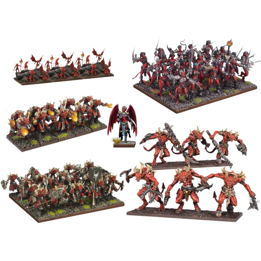 KINGS OF WAR FORCES OF THE ABYSS ARMY