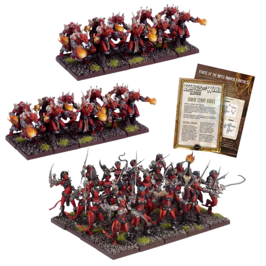 KINGS OF WAR FORCES OF THE ABYSS AMBUSH SET