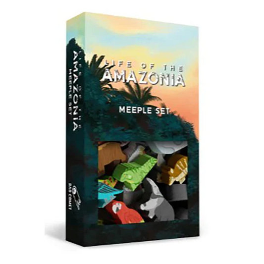 LIFE OF THE AMAZONIA MEEPLES SET