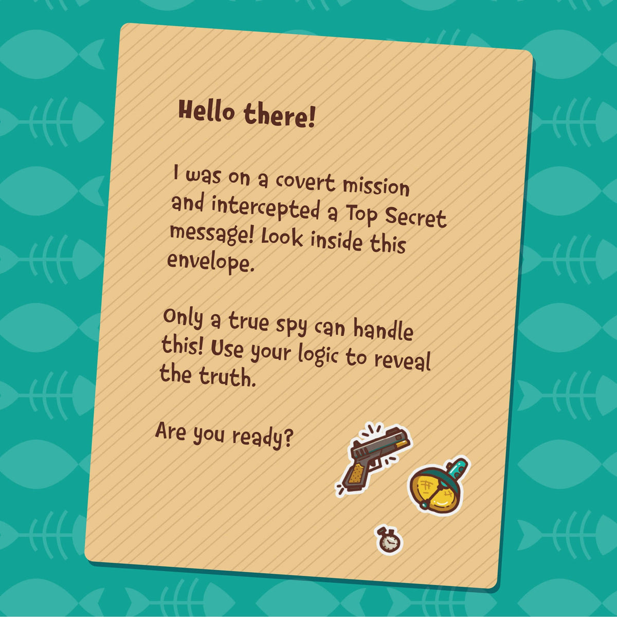 SECRET AGENTS TREASURE HUNT