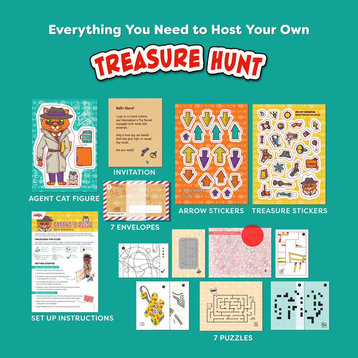 SECRET AGENTS TREASURE HUNT