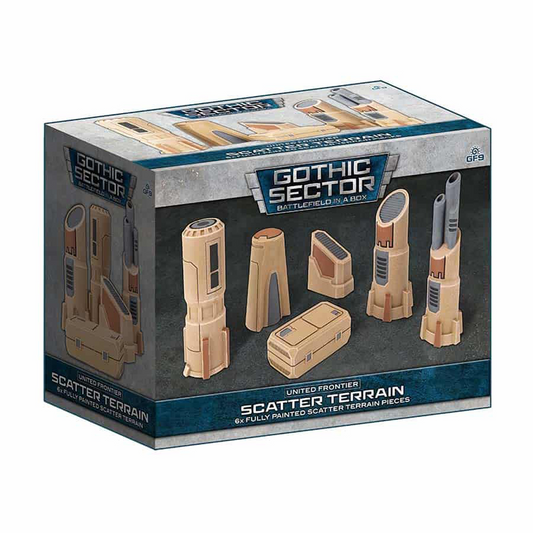 GOTHIC SECTOR: UNITED FRONTIER SCATTER TERRAIN