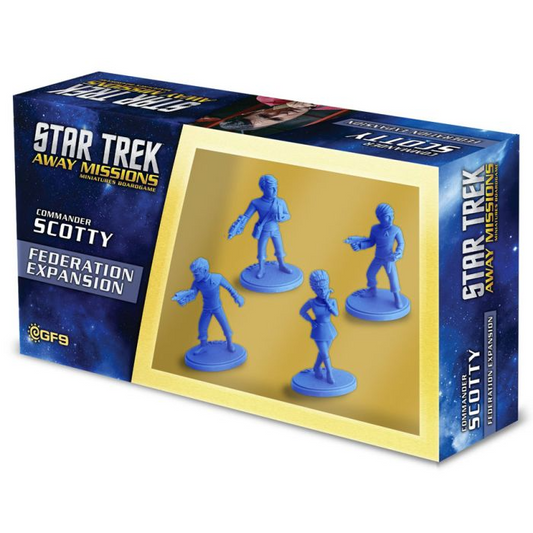STAR TREK AWAY MISSIONS CLASSIC FEDERATION COMM. SCOTTY EXPANSION