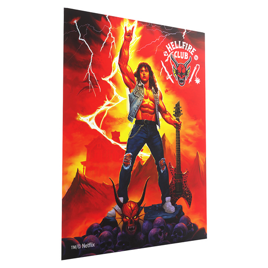 GAMEGENIC STRANGER THINGS HELLFIRE CLUB ART SLEEVES EDDIE MUNSON