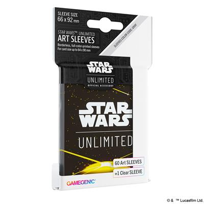 STAR WARS UNLIMITED ART SLEEVES YELLOW