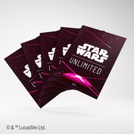 STAR WARS UNLIMITED ART SLEEVES MAGENTA