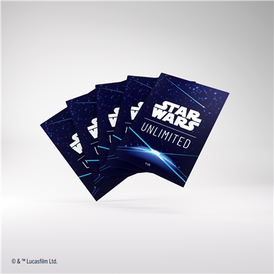 STAR WARS UNLIMITED ART SLEEVES SPACE BLUE