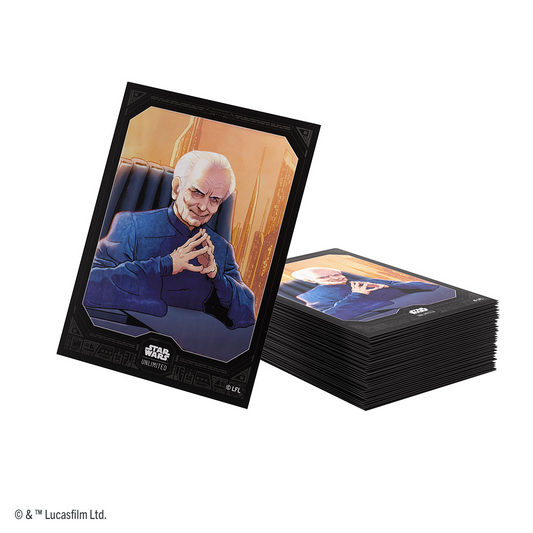 STAR WARS UNLIMITED PREMIUM ART SLEEVES: CHANCELLOR PALPATINE