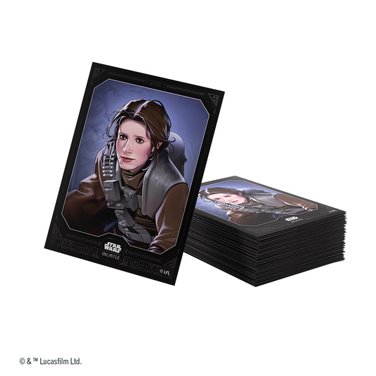 STAR WARS UNLIMITED PREMIUM ART SLEEVES: LEIA ORGANA
