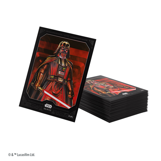 STAR WARS UNLIMITED PREMIUM ART SLEEVES: DARTH VADER, UNSTOPPABLE