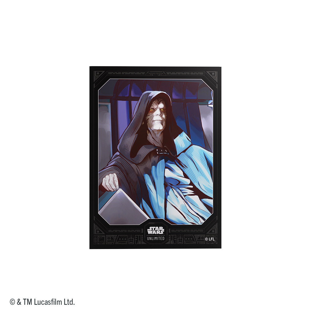 STAR WARS UNLIMITED PREMIUM ART SLEEVES EMPEROR PALPATINE