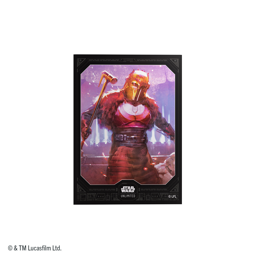 STAR WARS UNLIMITED PREMIUM ART SLEEVES THE ARMORER