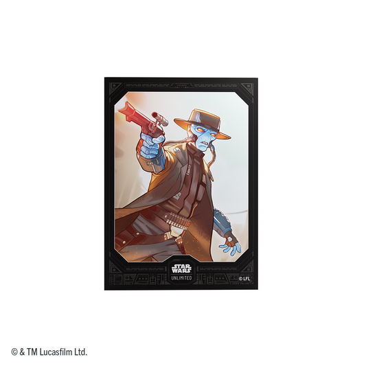 STAR WARS UNLIMITED PREMIUM ART SLEEVES CAD BANE