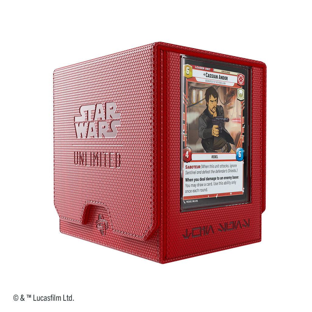 STAR WARS UNLIMITED TWIN SUNS DECK POD RED
