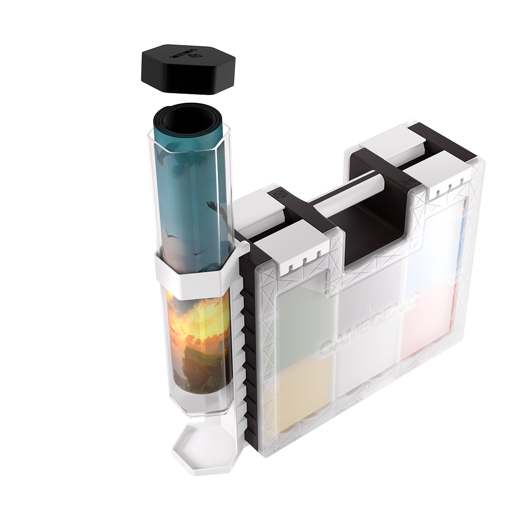 GAMEGENIC GAME CASTLE TUBE HOLDER WHITE