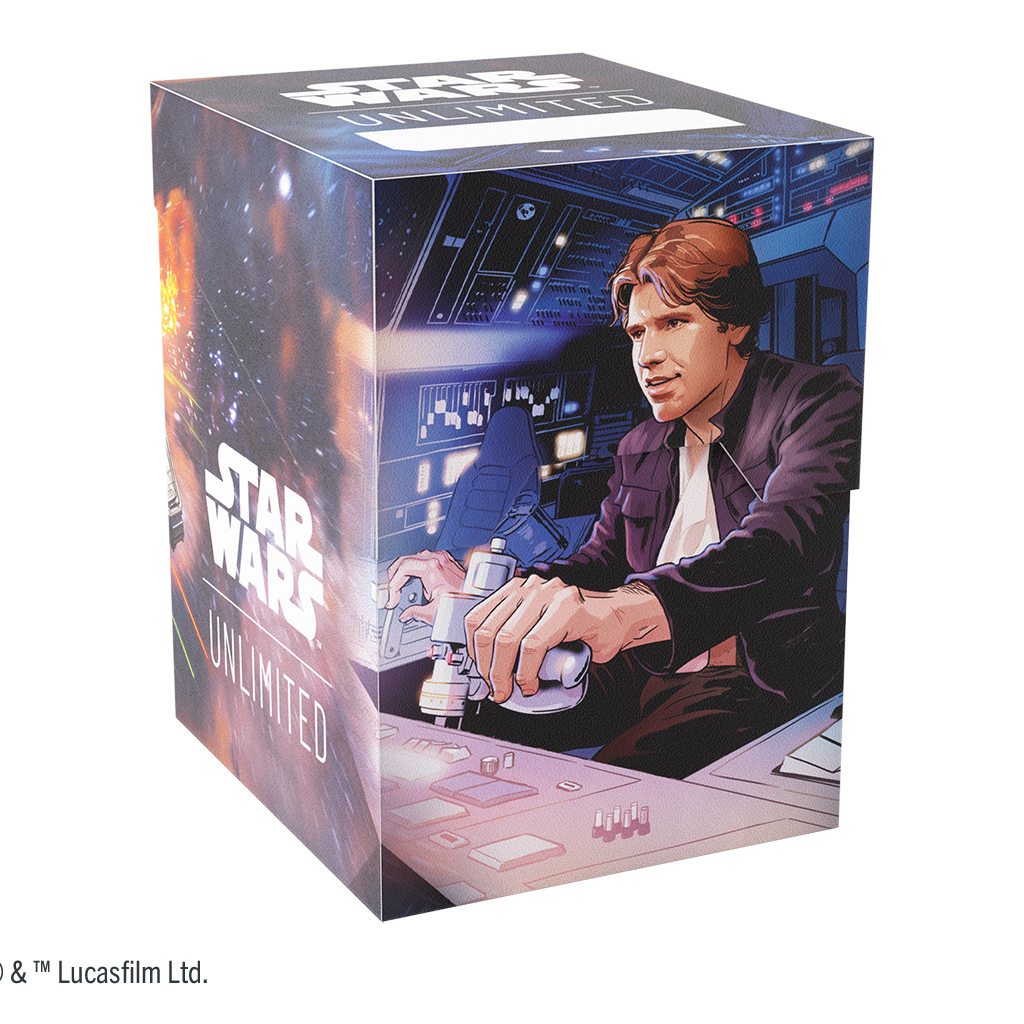 STAR WARS UNLIMITED SOFT CRATE HAN SOLO/MILLENIUM FALCON