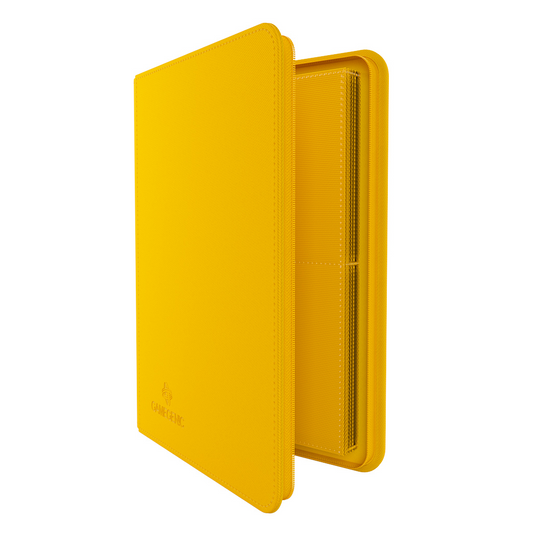 GAMEGENIC ZIP-UP ALBUM 8-POCKET YELLOW